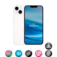 iPhone 14 6,1'' 5G 6gb 128gb Dual Cam 12mp
