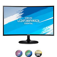 Monitor Curvo Samsung C24F390 24'' 1080p 60Hz