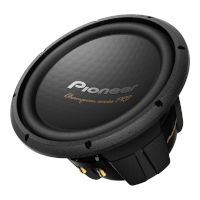 Subwoofer Pioneer para Auto Ts-w3004d4 2400w 30cm