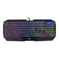 Teclado Gaming Usb Hp K110 Retroiluminado