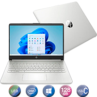 Notebook Hp 14'' N4120 4gb 128gb Win11