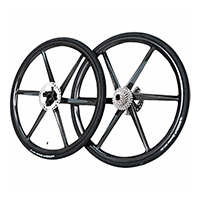 Par De Ruedas De Carbono Deca 6 Rayos