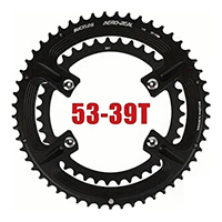 Plato Para Cadena De Bicicleta Bucklos 53-39t 10/11/12V
