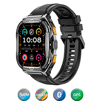 Smartwatch Cubot GT3 59,3mm 5atm 1,96'' Bluetooth