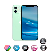 iPhone 12 6,1'' 5G 4gb 128gb Dual Cam 12mp