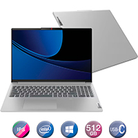 Notebook Lenovo 16'' Core 7 8gb 512gb Win11