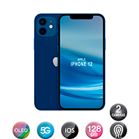 iPhone 12 6,1'' 5G 4gb 128gb Dual Cam 12mp