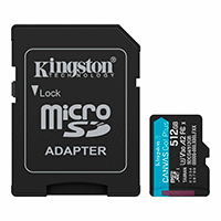 Memoria Micro Sd Kingston Canvas Go! Plus Gen4 512gb