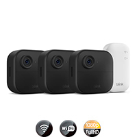 Cámara Ext Blink Outdoor 4 Camera 1080p Pack x3 Sync Module Core