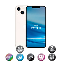 iPhone 13 6,1'' 5G 4gb 128gb Dual Cam 12mp