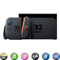 Consola Nintendo Switch 2 7,9'' 120Hz 1080p Nvidia 256gb