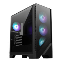 Gabinete Gamer Msi Mag Forge 312R Airflow Ventana Vidrio Templado