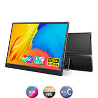 Monitor Portable YXK Pm1562 15,6'' 1080p Soporte Integrado