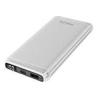 Powerbank Philco 10000mah 1 Usb C / 1 Usb A