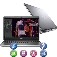 Notebook Dell 17,3'' Core I7 32gb 512gb Win11 Pro Rtx4000