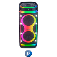Parlante Bt Aiwa Awpoh6d 1000w Pmpo Iluminación Led