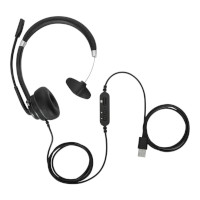 Auriculares Cableados MonoAural Usb-A Targus Aeh101tt