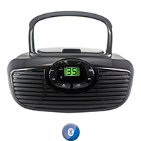 Radio Philco Pbb2005bt-bk Estéreo BT FM CD MP3