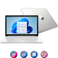 Notebook HP 17,3'' Core I5 8gb 512gb Win11