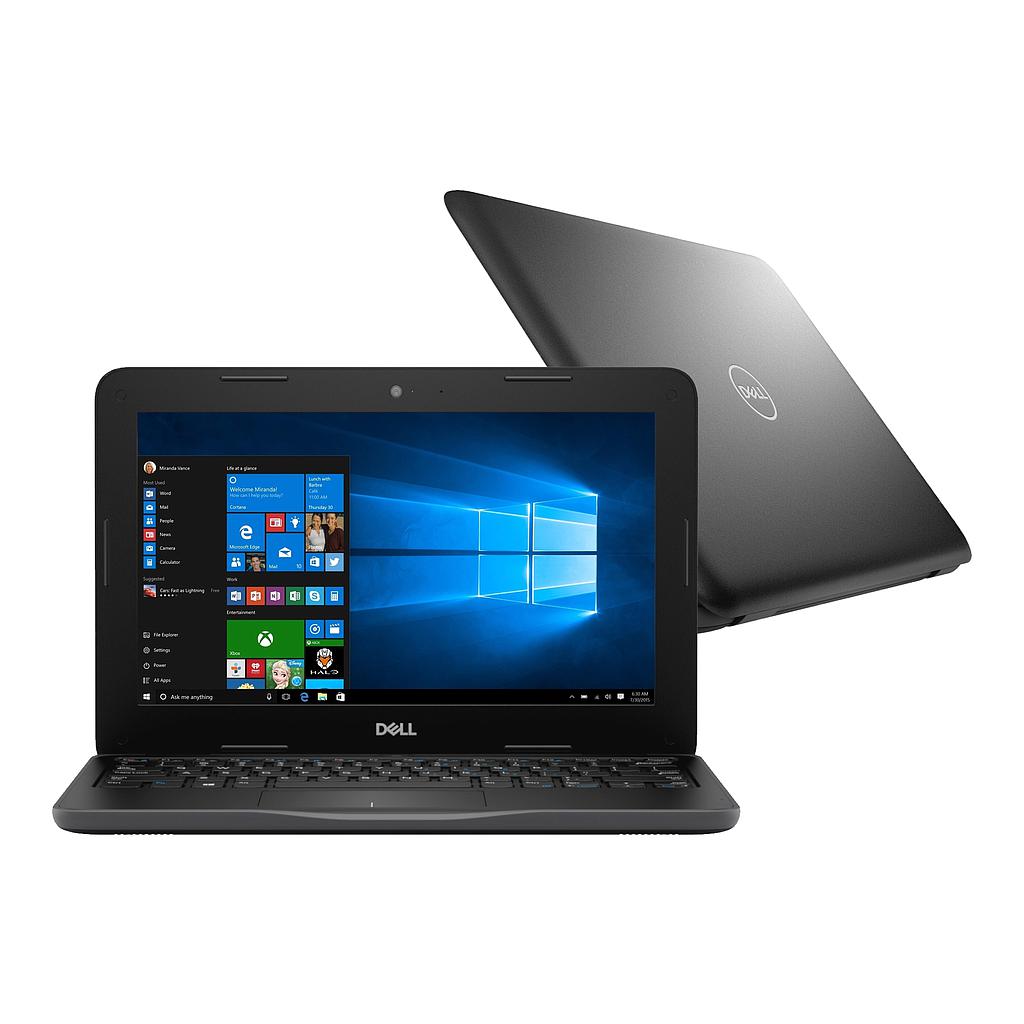 Notebook Dell 11,6'' N5000 4gb 128gb Win10 Pro