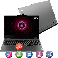 Notebook Lenovo 15,6'' Ryzen 7 16gb 1tb W11 Rtx5050