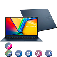 Notebook Asus Vivobook 17,3'' Core I3 12gb 512gb Win11