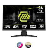 Monitor Plano Gaming Msi Mag244f 23,8&quot; Ips Fhd 200hz 0,5ms