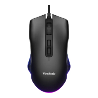 Mouse Cableado ViewSonic Mu800 Usb 6400dpi