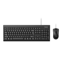 Combo Mouse Y Teclado Usb ViewSonic Cw1251 Español