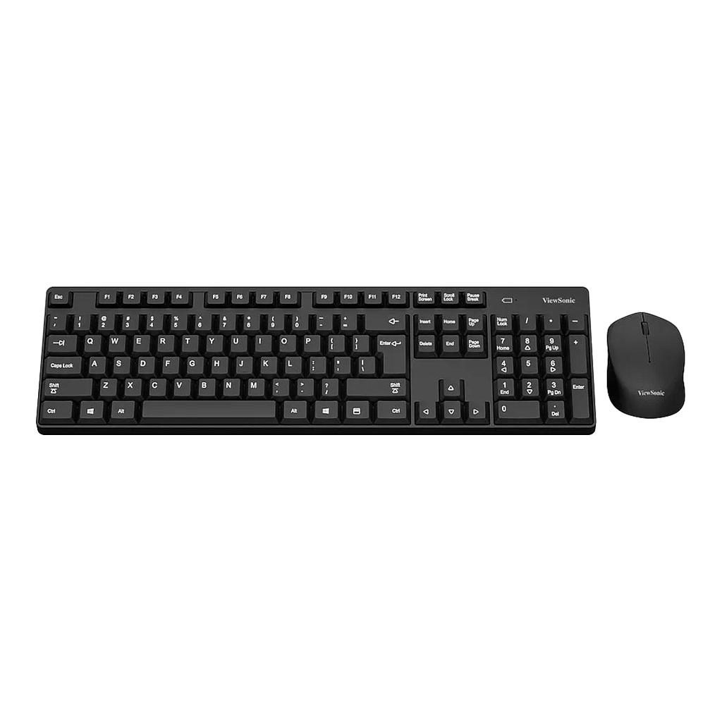 Combo Mouse Y Teclado Inalámbricos ViewSonic Cw1261 Español