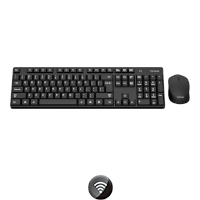 Combo Mouse Y Teclado Inalámbricos ViewSonic Cw1261 Español