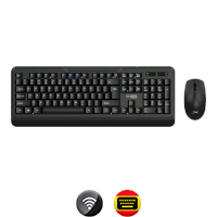Combo Mouse Y Teclado Inalámbricos Altec Lansing Albc6330 Español
