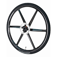 Rueda Delantera Carbono Deca 6 Rayos
