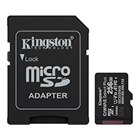Memoria Micro Sd Kingston Sdcs3/256gb 100mb/s