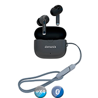 Auriculares Inalámbricos Bt Aiwa Awtwsg50ancb Ipx4 Tws Llamadas