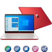 Notebook Hp 15,6'' N5000 8gb 128gb Win10
