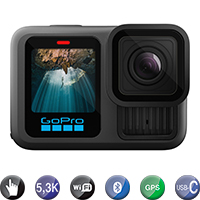 Cámara Gopro Hero 13 Black 27,13mp 5,3k Sumergible 10m