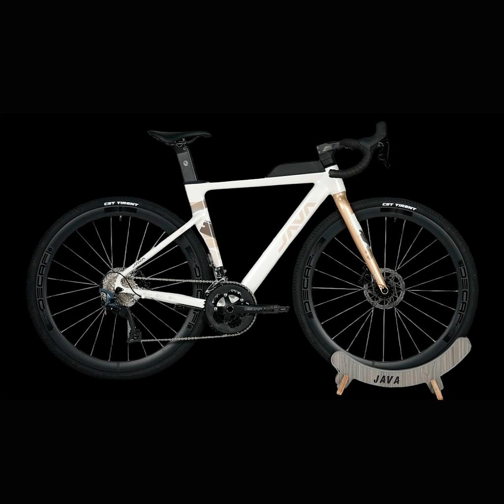 Bicicleta De Ruta Cambios Electrónicos Java Gravel Idra 24V Talle 540mm 