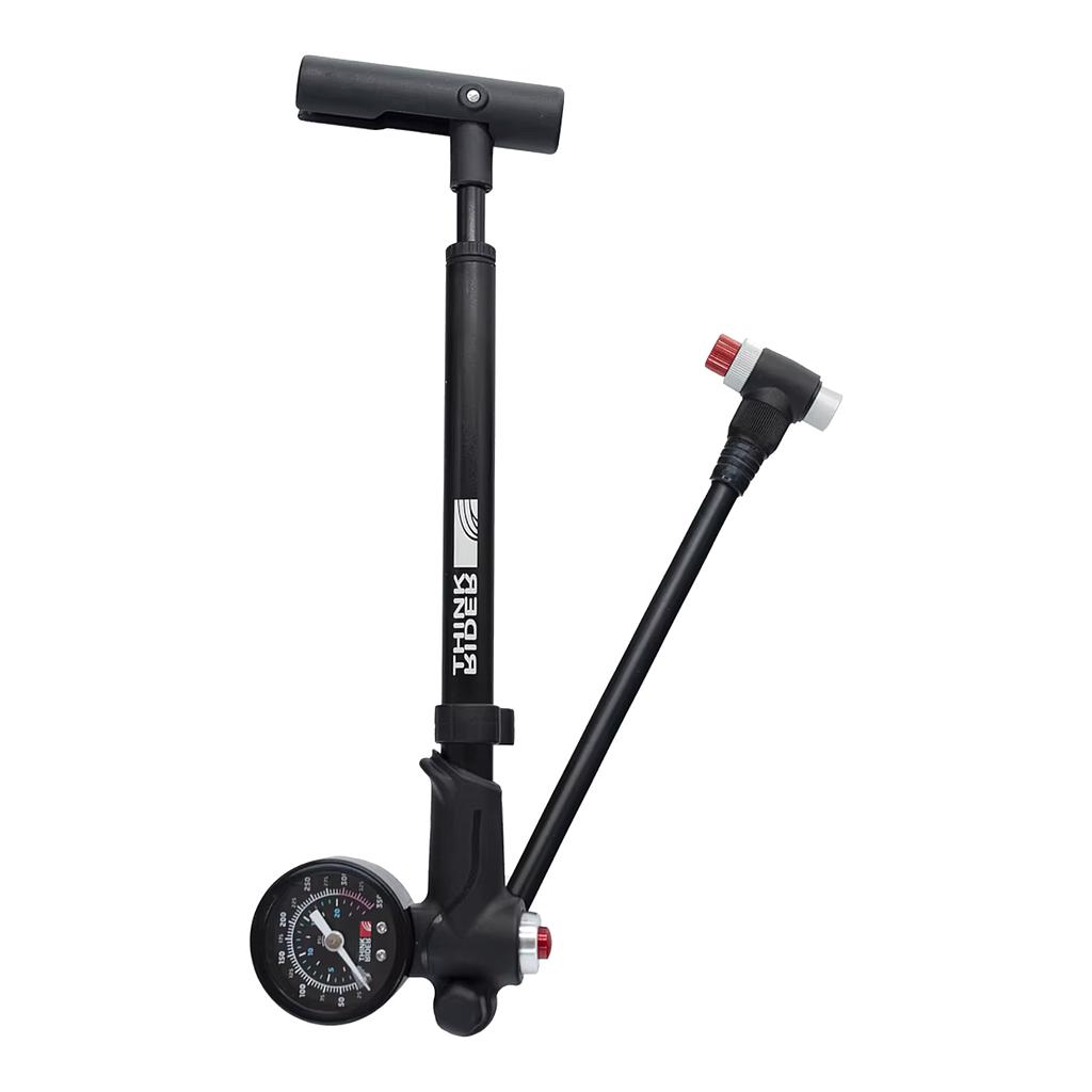 Inflador Portátil ThinkRider Mp9 Para Bicicletas Manómetro 300Psi