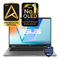Notebook Asus Vivobook 14'' Táctil Oled Core Ultra 5 16gb 1tb W11