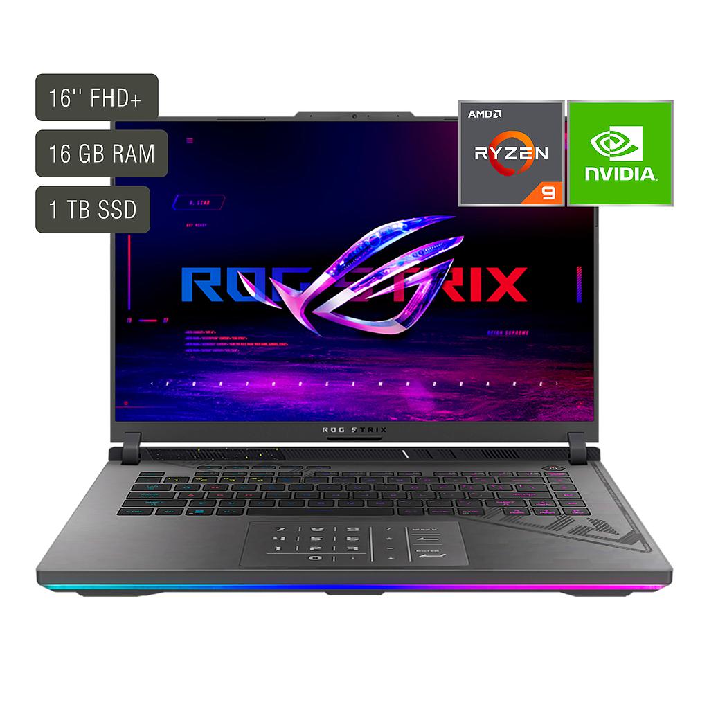 Notebook Gamer Asus Rog Strix 16'' Ryzen 9 16gb 1tb Win11 Rtx5070