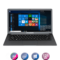 Notebook Hyundai Hybook 14,1'' N4020 4gb 128gb Win10