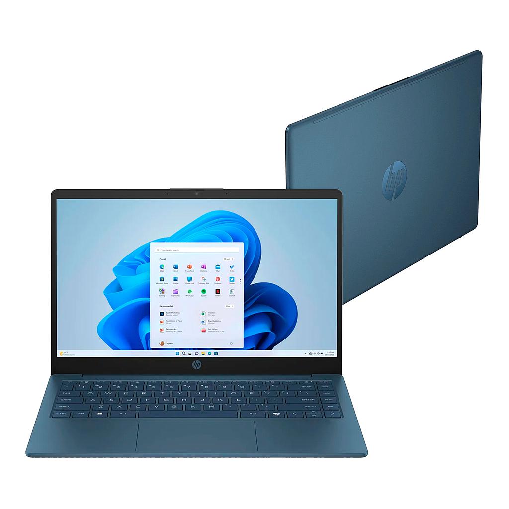 Notebook Hp 14'' N150 4gb 128gb Win11