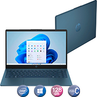 Notebook Hp 14'' N150 4gb 128gb Win11