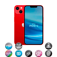 iPhone 13 6,1'' 5G 4gb 256gb Dual Cam 12mp