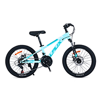 Bicicleta Para Niño Laux Tz100 21V Rodado 22