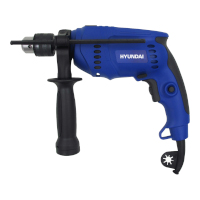 Taladro De Impacto Con Percutor Hyundai Hyid111 13mm 700w