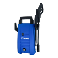 Hidrolavadora Hyundai 801h 1500W 105bar 5.5L/min