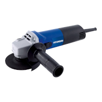 Amoladora Angular Hyundai Hyag115 850W 180mm