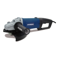 Amoladora Angular Hyundai Hyag312 2300W 230mm